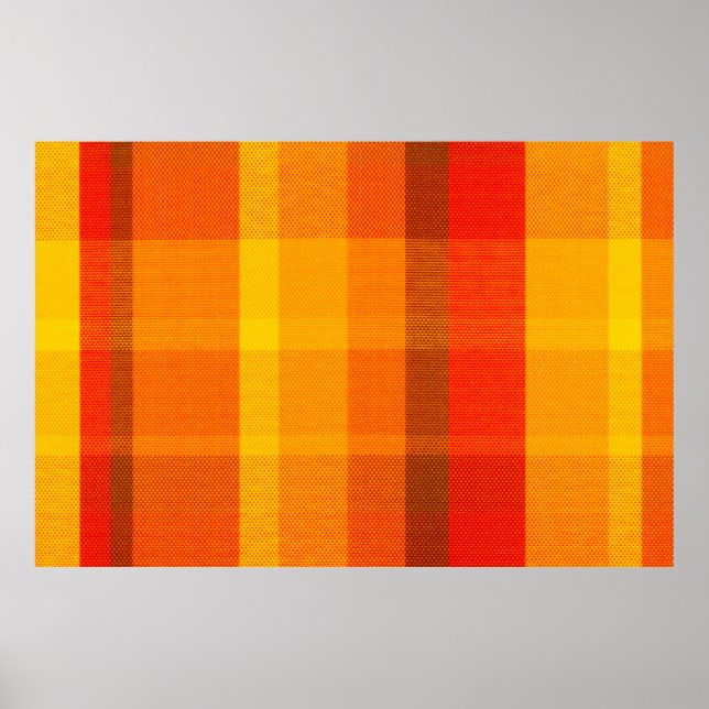 Póster textura de cierre con un paño a cuadros  (Frente)