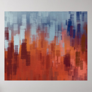 Póster Textura de fondo abstracta. 2.º ilustracion. Expr