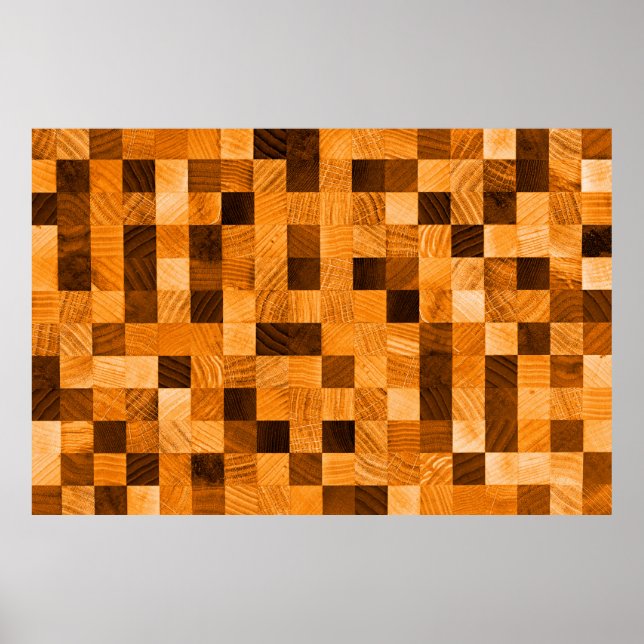 Póster Textura de fondo abstracta de la madera del extrem (Frente)