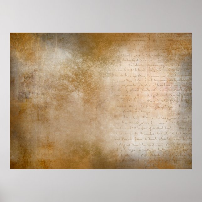 Póster Textura de fondo de papel tapiz (Frente)