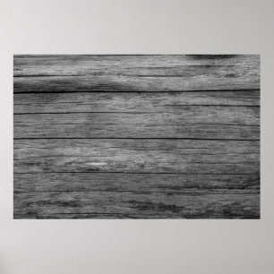 Póster Textura de grano gris de madera de tablero