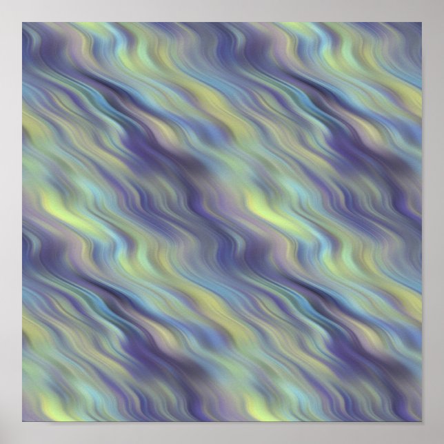 Póster Textura de lavanda ondulada (Frente)