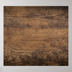 Póster Textura de madera marrón Resumen fondo