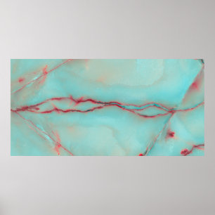 Póster Textura de mármol de alta resolución con yuparana