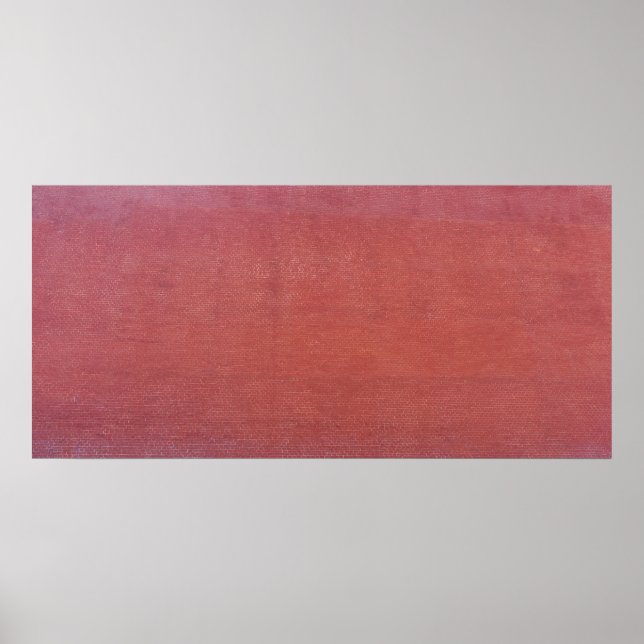 Póster Textura de pared de ladrillo rojo (Frente)