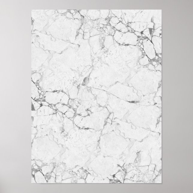 Póster Textura de piedra blanca (Frente)