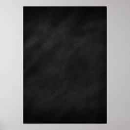 Póster Textura de Pizarra Negra Retro