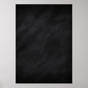 Póster Textura de Pizarra Negra Retro
