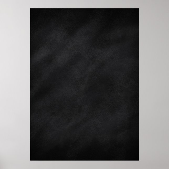 Póster Textura de Pizarra Negra Retro (Frente)