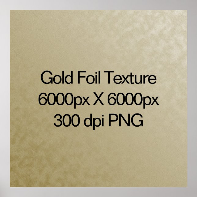Póster Textura de Relieve metalizado dorado, 6000px X 600 (Frente)
