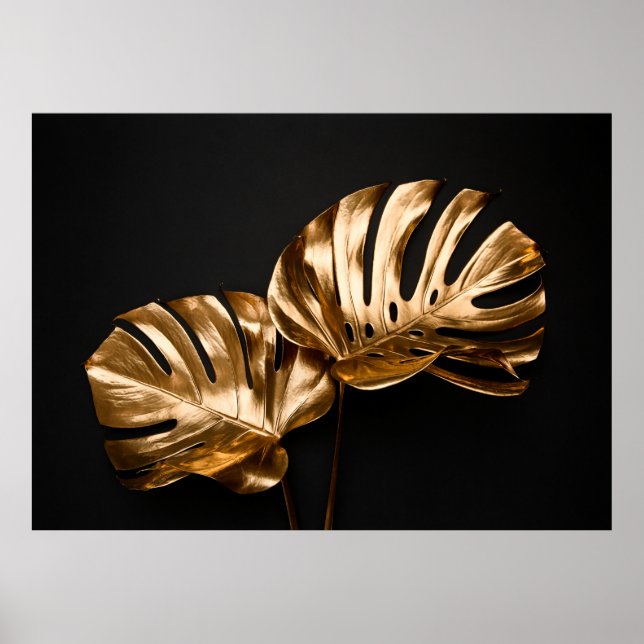 Póster Textura de silla de botón de cuero de lujo (Frente)