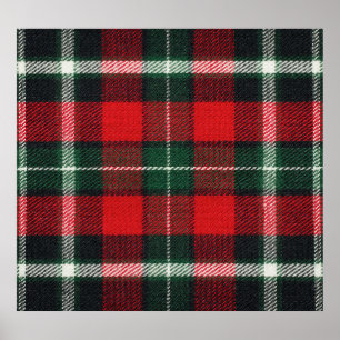Póster Textura de tela de corte: en blanco, versátil