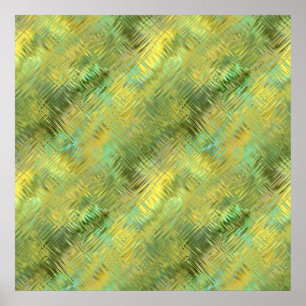 Póster Textura de vidrio amarillo citrino