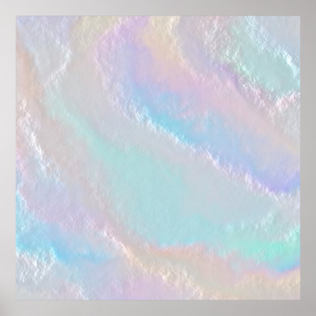 Póster Textura del arco iris abstracta (Frente)