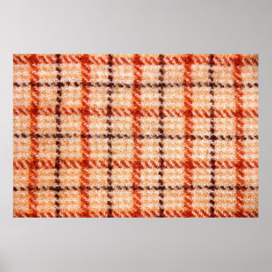 Póster Textura del diseño tartán.