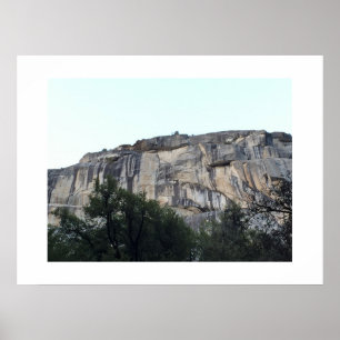 Póster Textura Fotografía en color Valle Yosemite