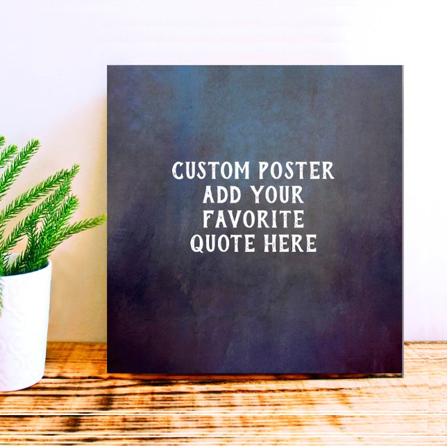 Póster textura gris oscuro y azul angustiado añaden una c (Subido por el creador)