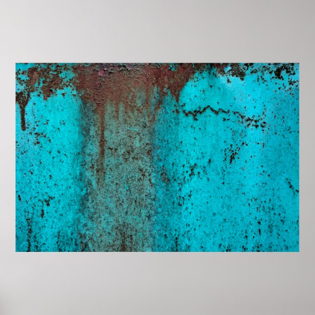 Póster textura metalizado con arañazos y chaquetas, a (Frente)