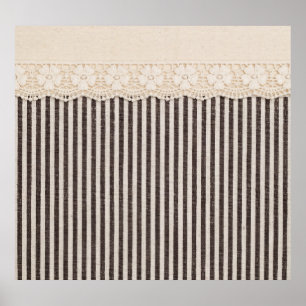 Póster Textura textil de tela de encaje, patrón de fondo.