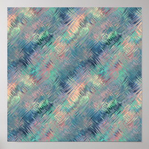 Póster Textura vidriosa azul de Alejandrita