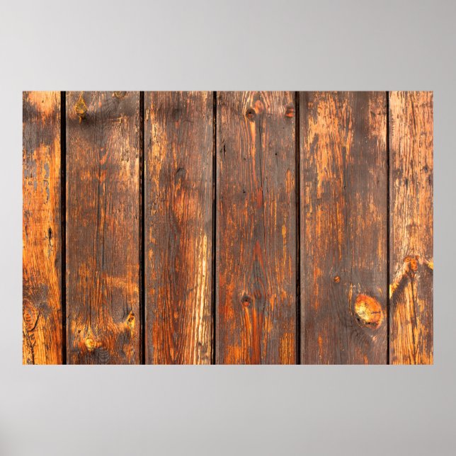 Póster Textureabstracto de fondo de tablas viejas y meteo (Frente)