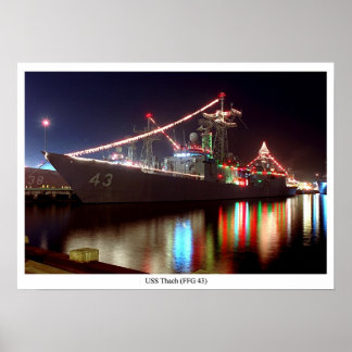 Póster Thach USS (FFG 43)