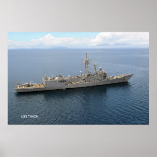 Póster Thach USS (FFG 43)