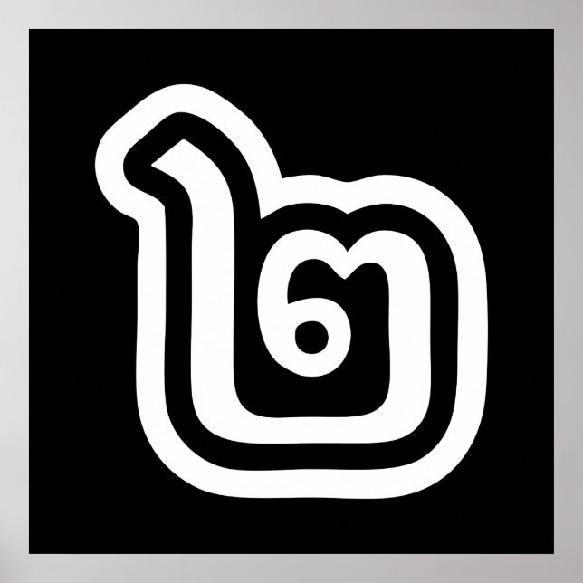 Póster Thailand Number 2 / Two / ๒ (Song) Thai Script (Frente)