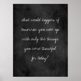 Póster Thankboard de hoy