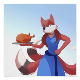 Póster Thanksgiving Anton's Mom