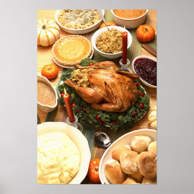 Póster Thanksgiving Feast (Frente)
