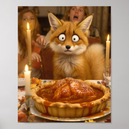 Póster Thanksgiving Mishap: Flicker's Epic Turkey Swap