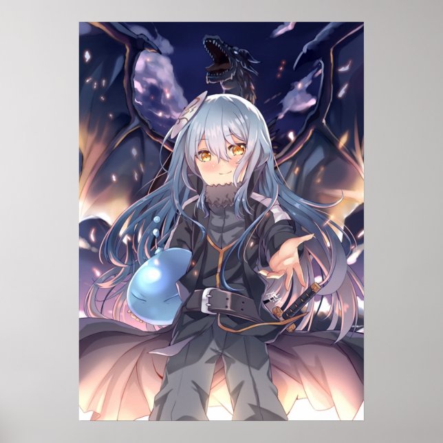 Póster That Time I Got Reincarnated as a Slime  Rimuru Te (Frente)