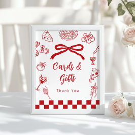 Póster That's Amore Cards and Gifts Italian theme