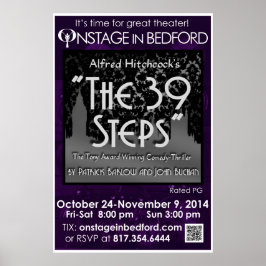 Póster THE 39 STEPS Poster