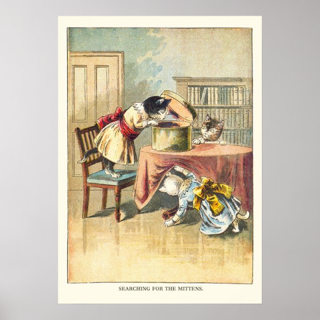 Póster The 3 Little Kittens: Searching for the Mittens (Frente)