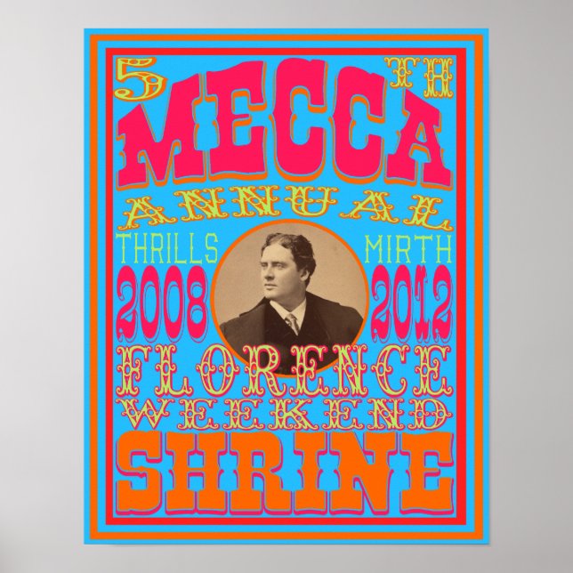 Póster The 5th Annual Mecca Shriners' Florence Weekend (Frente)