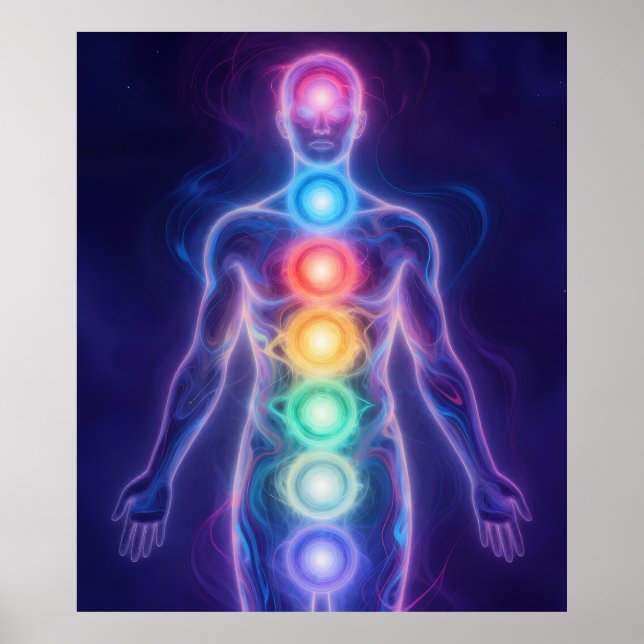 Póster  The 7 Chakras (Frente)