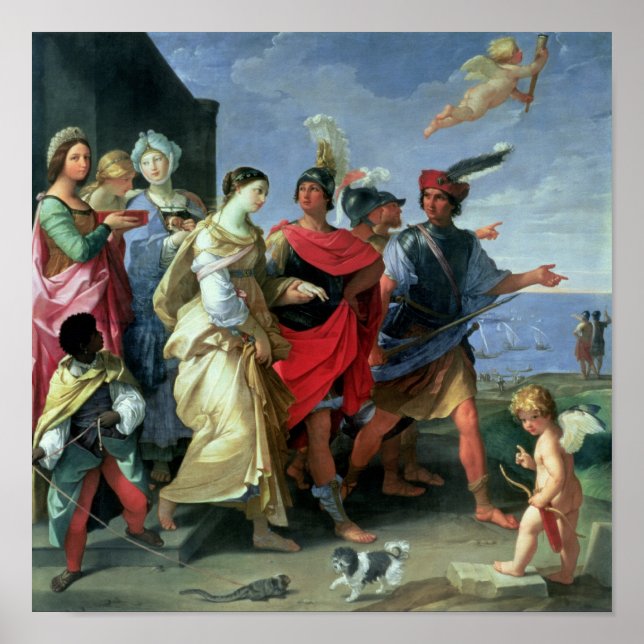 Póster The Abduction of Helen, c.1626-31 (Frente)