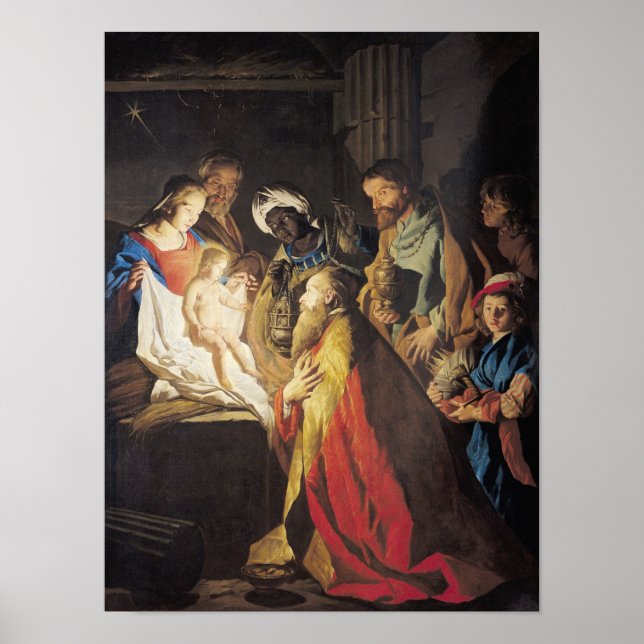 Póster The Adoration of the Magi 2 (Frente)