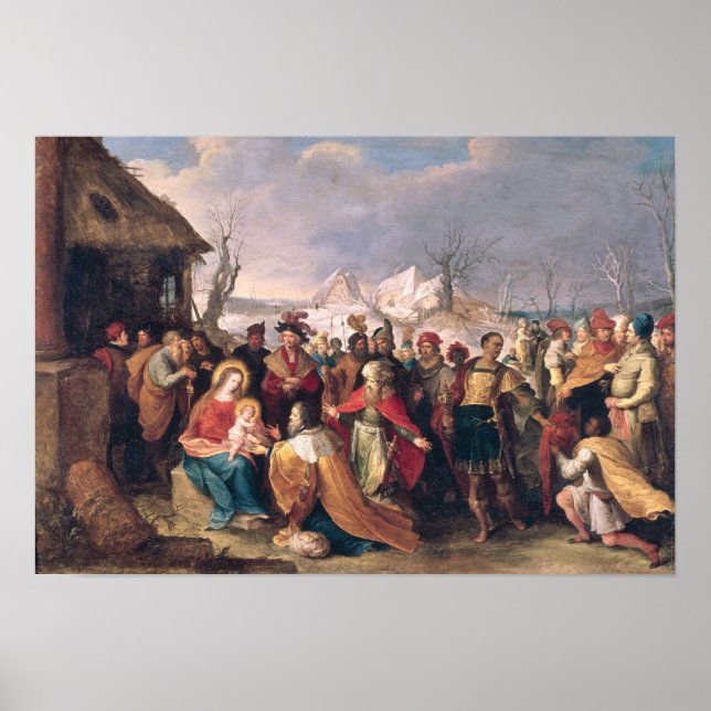 Póster The Adoration of the Magi 3 (Frente)