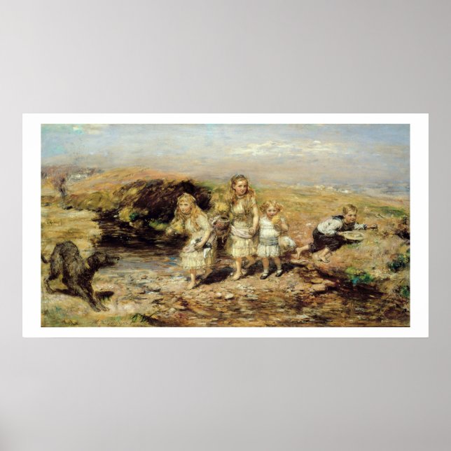 Póster The Adventure, 1883 (aceite sobre lienzo) (Frente)