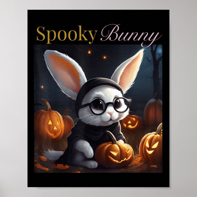 Póster The Adventures Of Halloween Bunny_ A Fun-filled Ha (Frente)