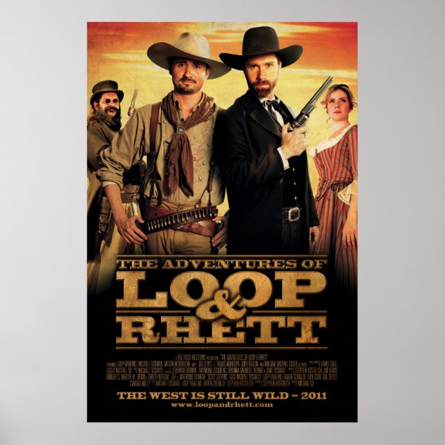 Póster "The Adventures of Loop & Rhett" One Sheet Poster (Frente)