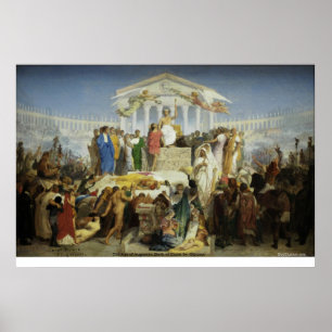 Póster The Age of Augustus, Birth of Christ by Gerome