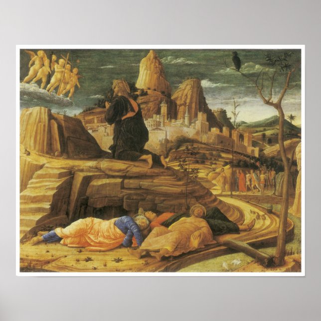 Póster The Agony in the Garden. c 1460 (Frente)
