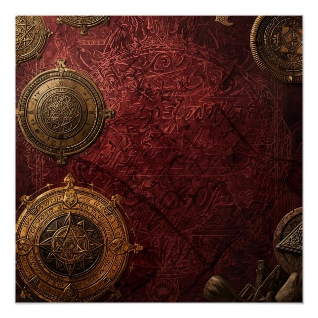 Póster The Alchemist’s Chartroom (Anverso)