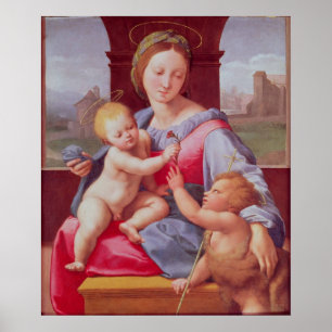 Póster The Aldobrandini Madonna