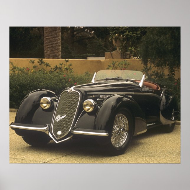 Póster The Alfa Romeo 8C 2900B is a very rare and very (Frente)