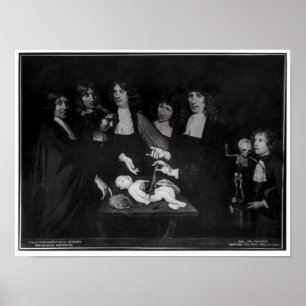 Póster The Anatomy Lesson of Professor Frederik